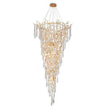 FRANCESCA BRANCH Crystal Double Height Chandelier by The Light Library