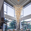 FRANCESCA BRANCH Crystal Double Height Chandelier by The Light Library