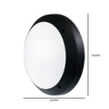 Fumagalli Gelmi Round Bulkhead/Ceiling Light Outdoor by The Light Library