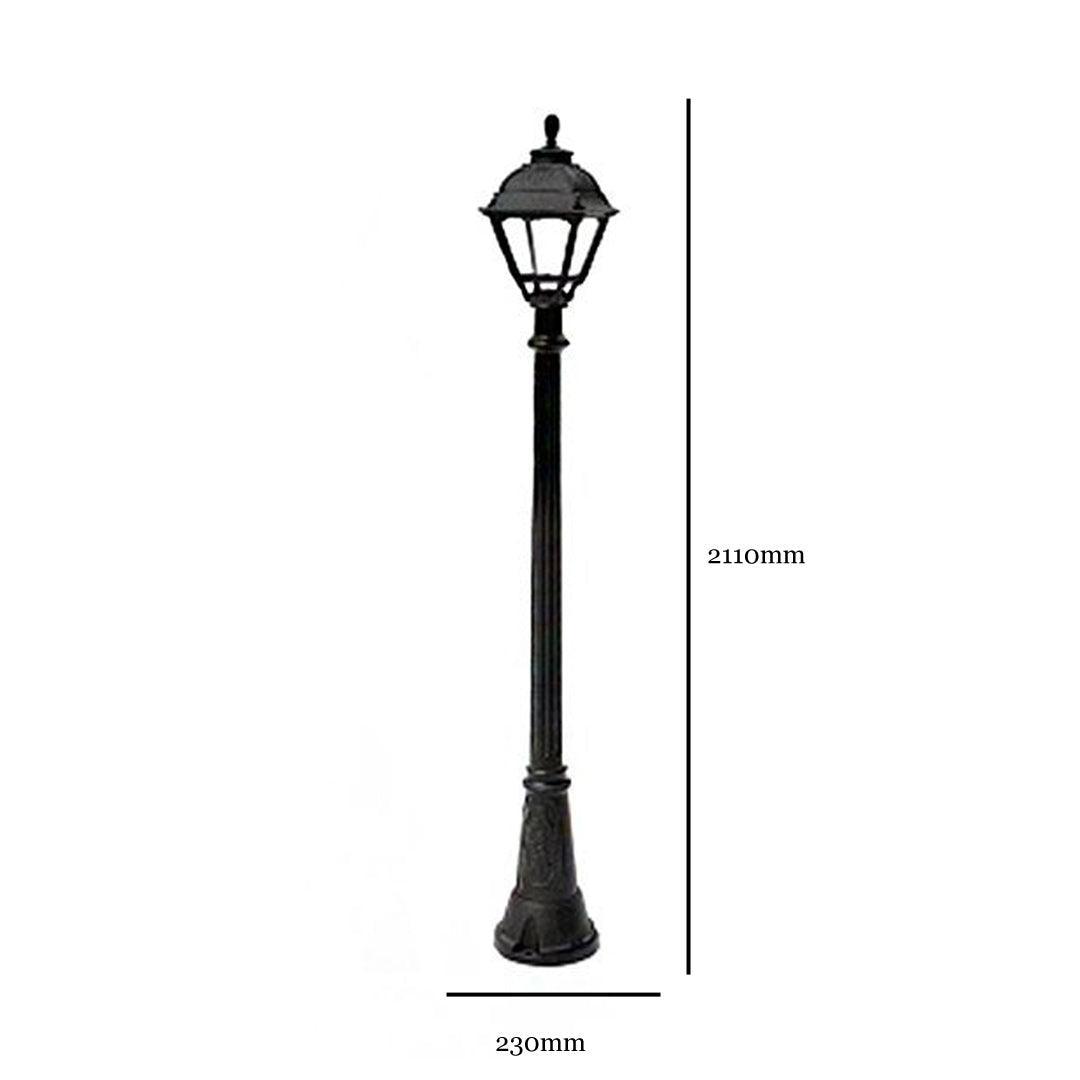 Fumagalli Gigi Cefa Square 2110mm Pole Light by The Light Library