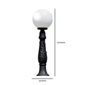 Fumagalli Iafet R Globe 1000mm Bollard by The Light Library