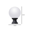 Fumagalli Minilot Globe 300 Post Top by The Light Library