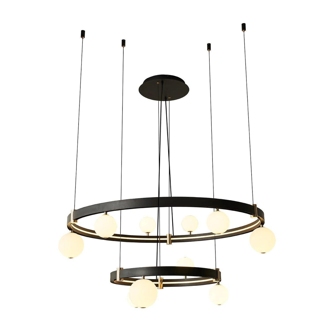 Galaxy Dual Layer Chandelier by The Light Library