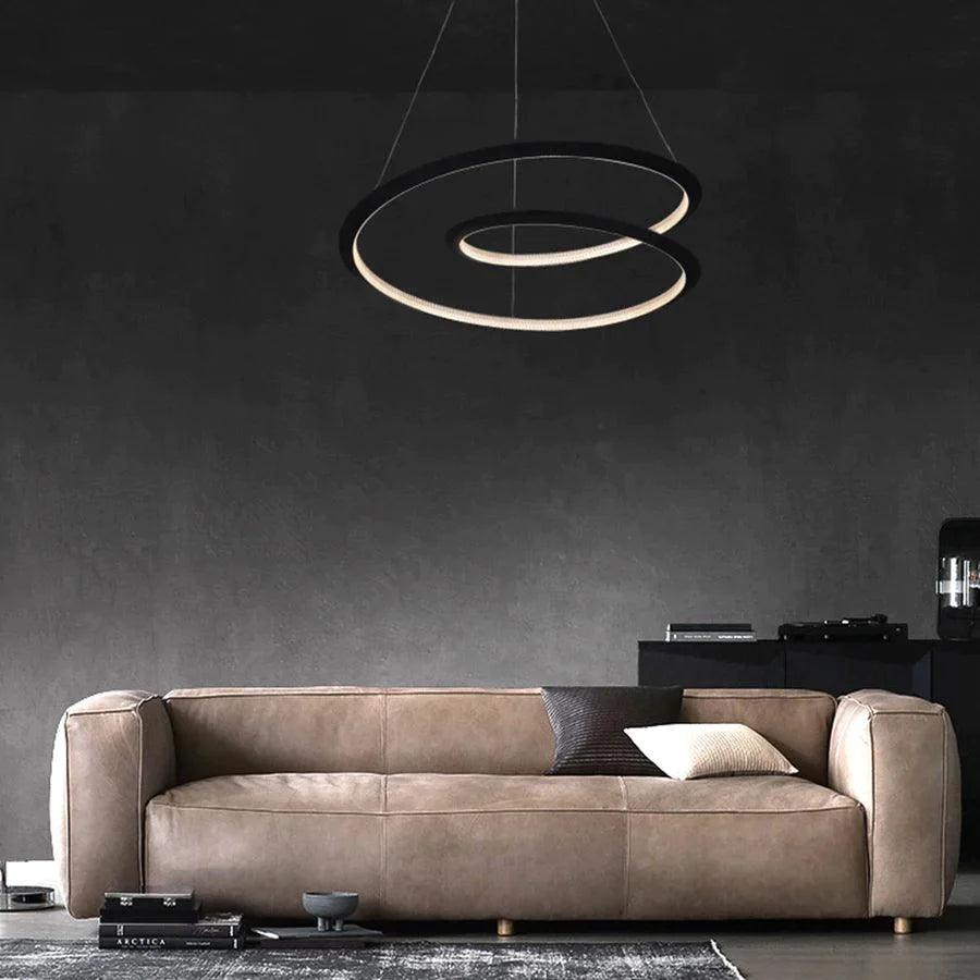 GLORIFYING COIL Pendant Light by The Light Library