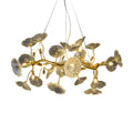 Golden Ambiance Clear Glass Pendant Light by The Light Library