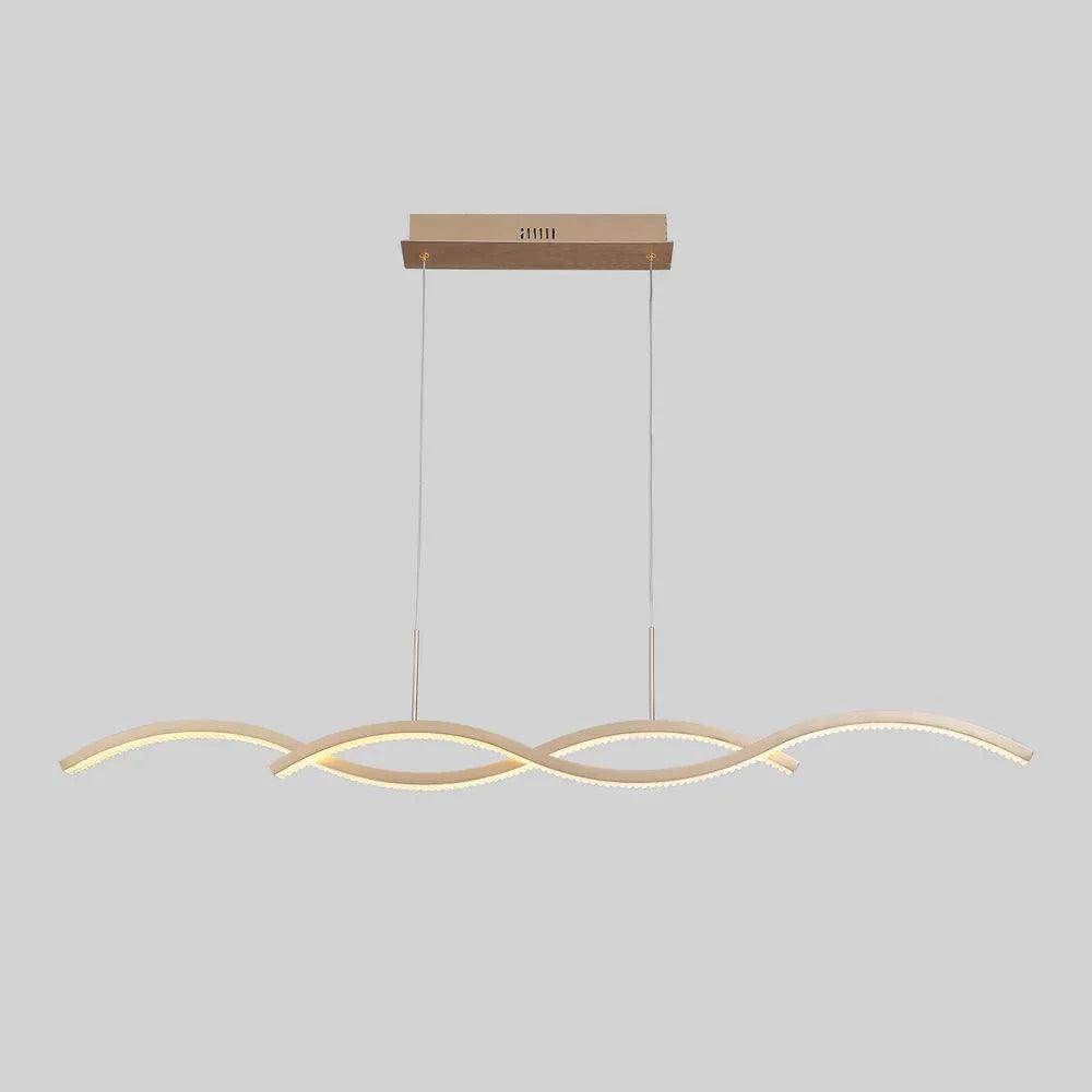 GOLDEN CHALET WAVE Pendant Light by The Light Library