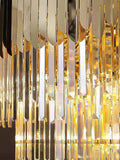 Guard Crystal Double Height Chandelier by The Light Library