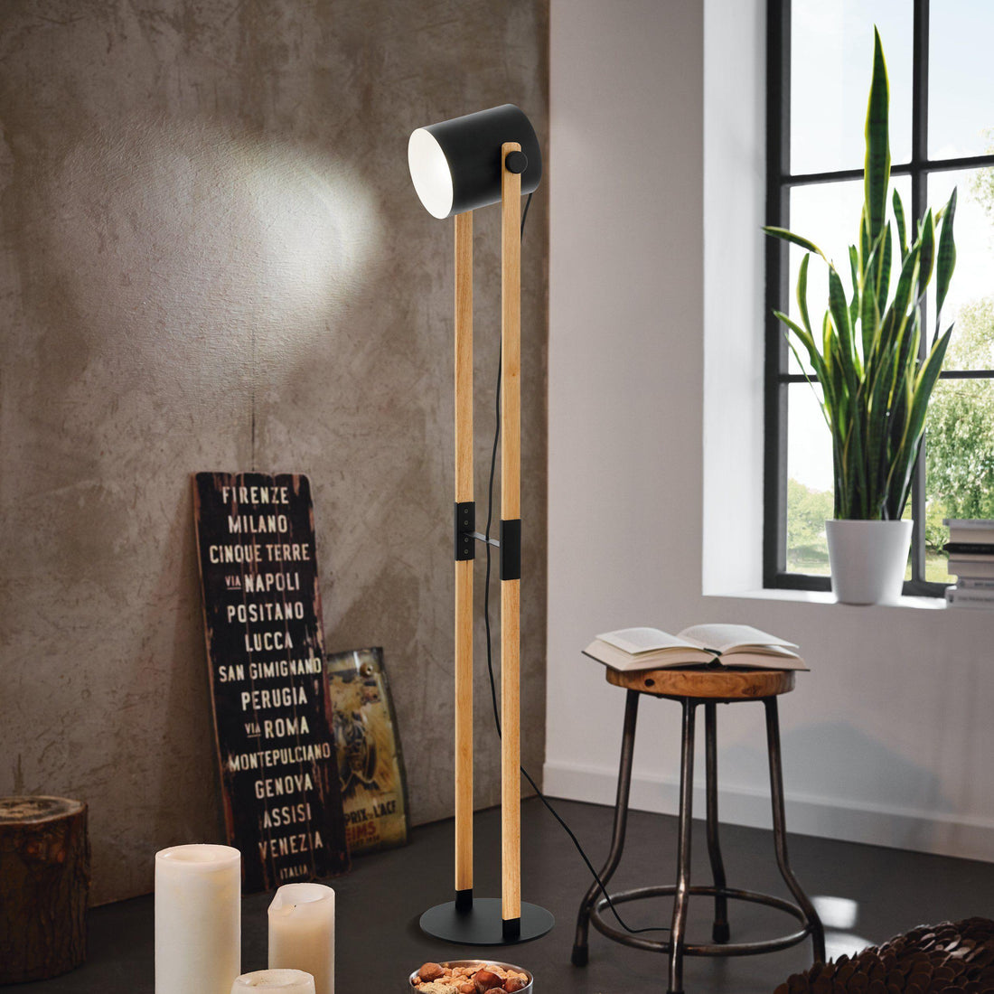 HORNWOOD Floor Lamp by The Light Library