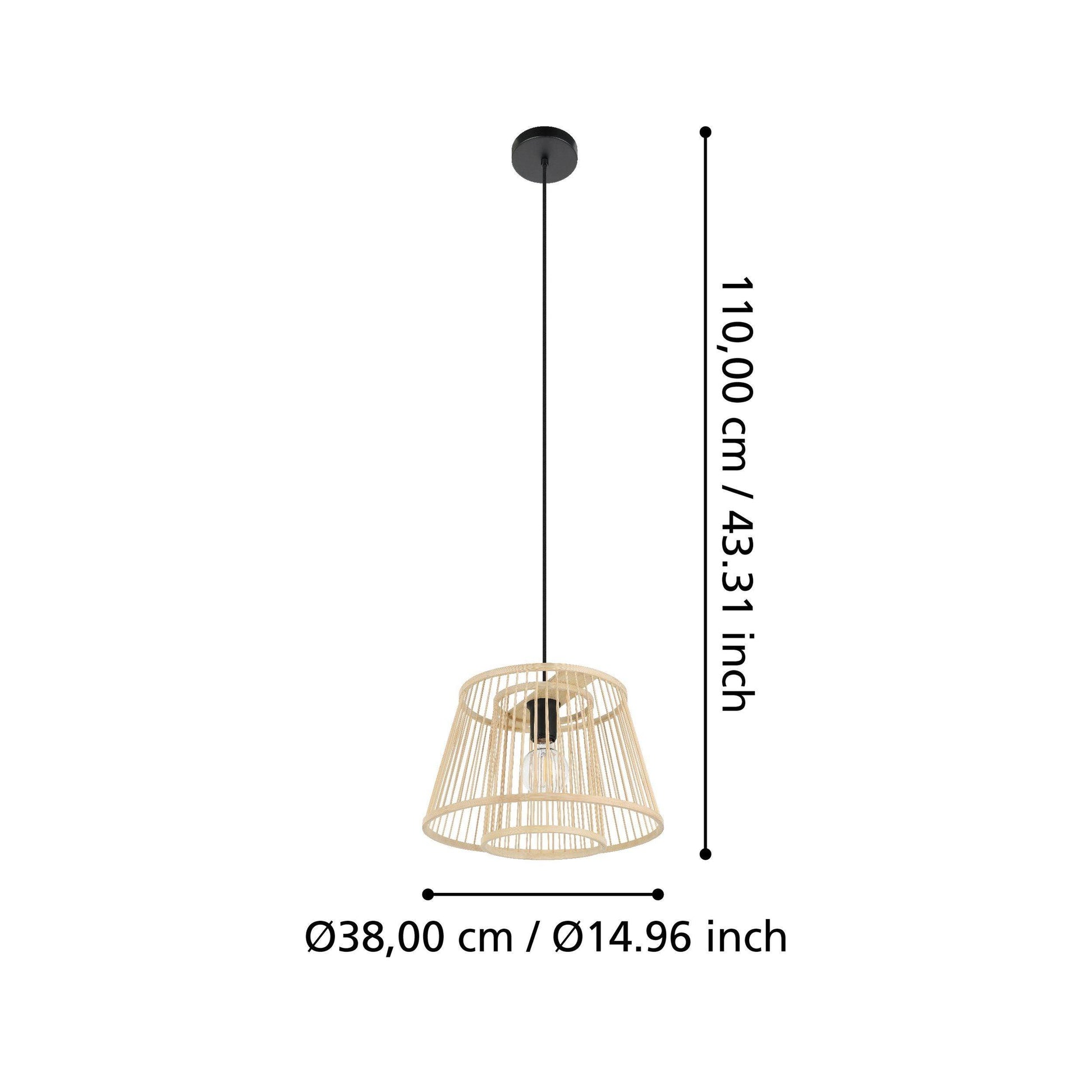 HYKEHAM Pendant Light by The Light Library