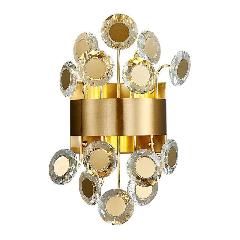 Icon Crystal Wall Sconce by The Light Library