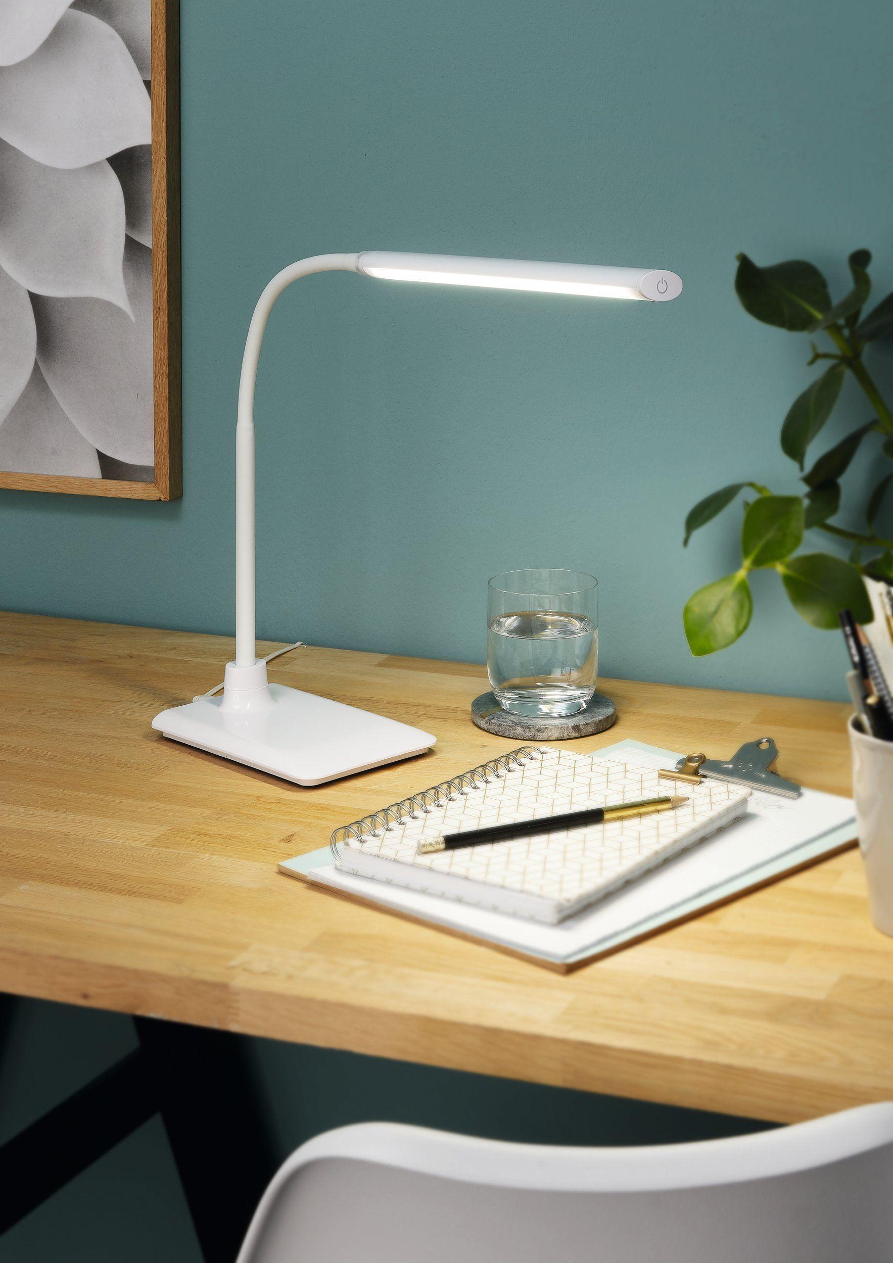 LAROA White Clamp Lamp by The Light Library