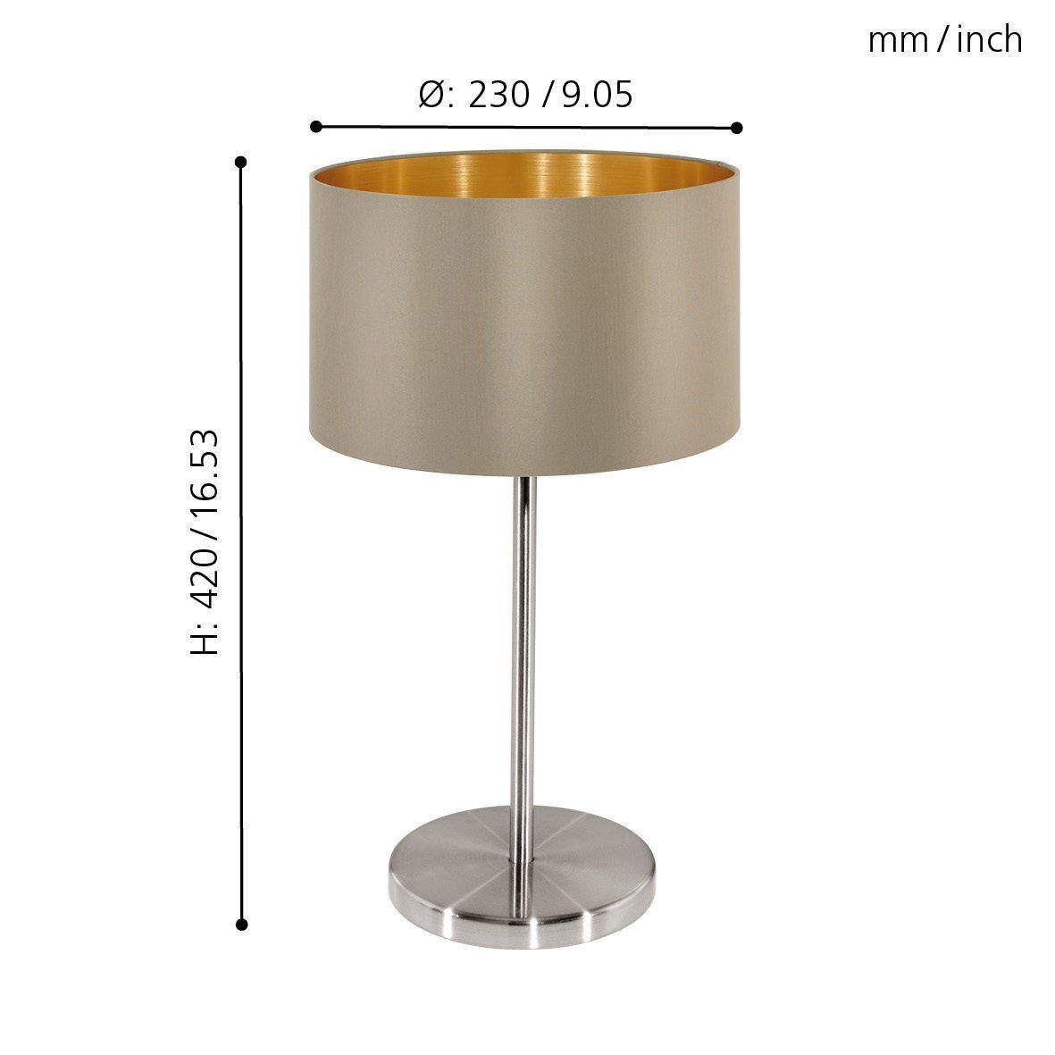 MASERLO Table Lamp by The Light Library