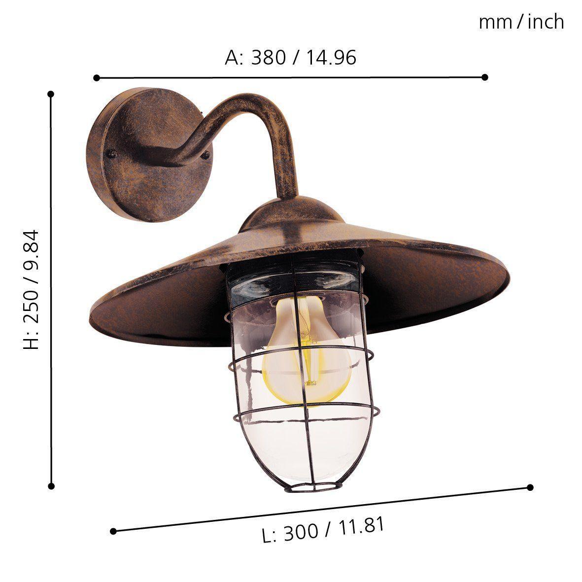 MELGOA Outdoor Wall Light by The Light Library