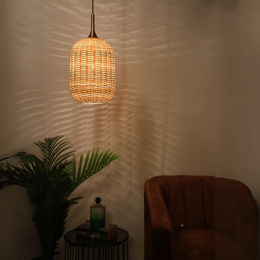 Mentula Handcrafted Pendant Light by The Light Library