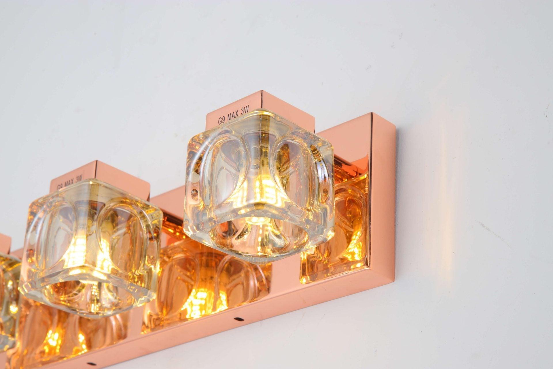 Modernya 3 Vanity Lights by The Light Library