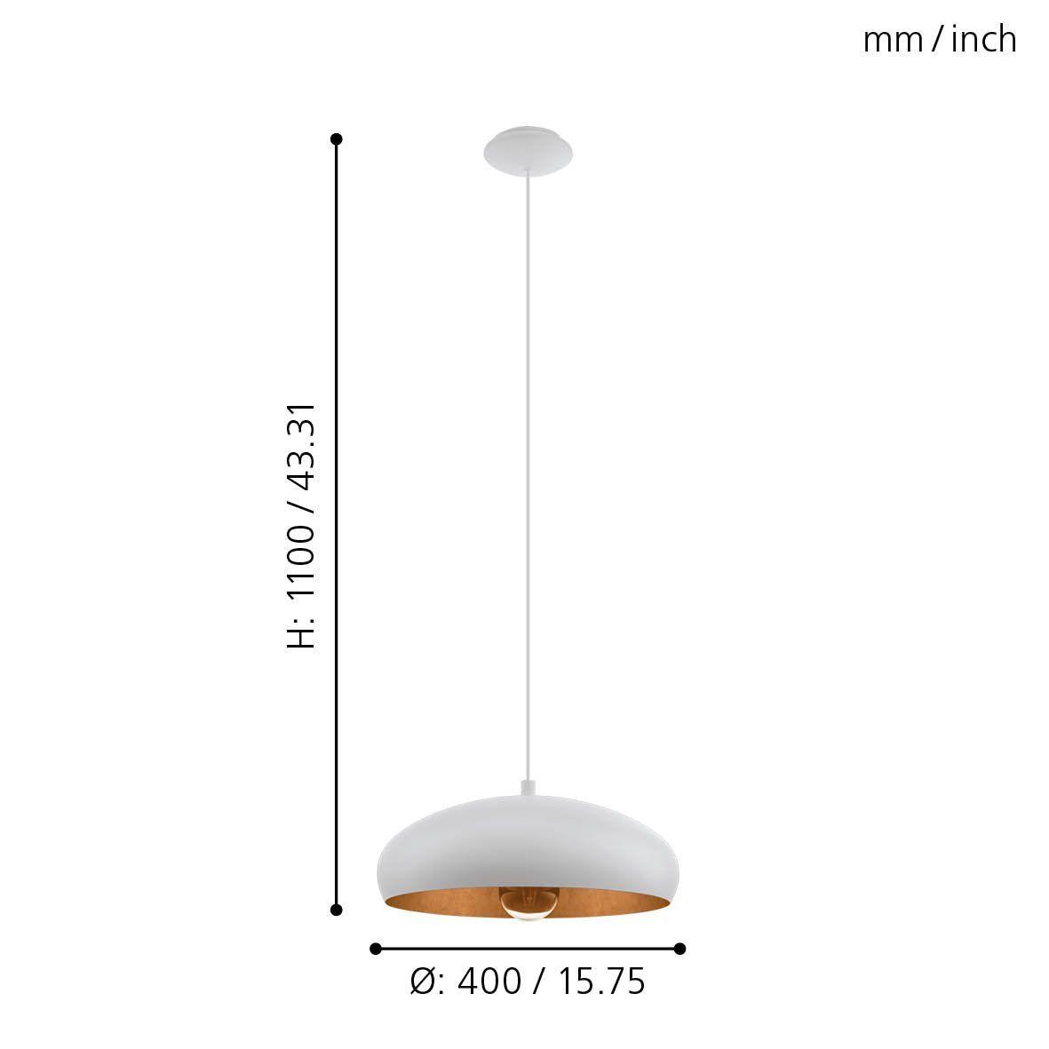 MOGANO Pendant Light by The Light Library