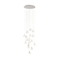 MONTEFIO Double Heighted Chandelier by The Light Library