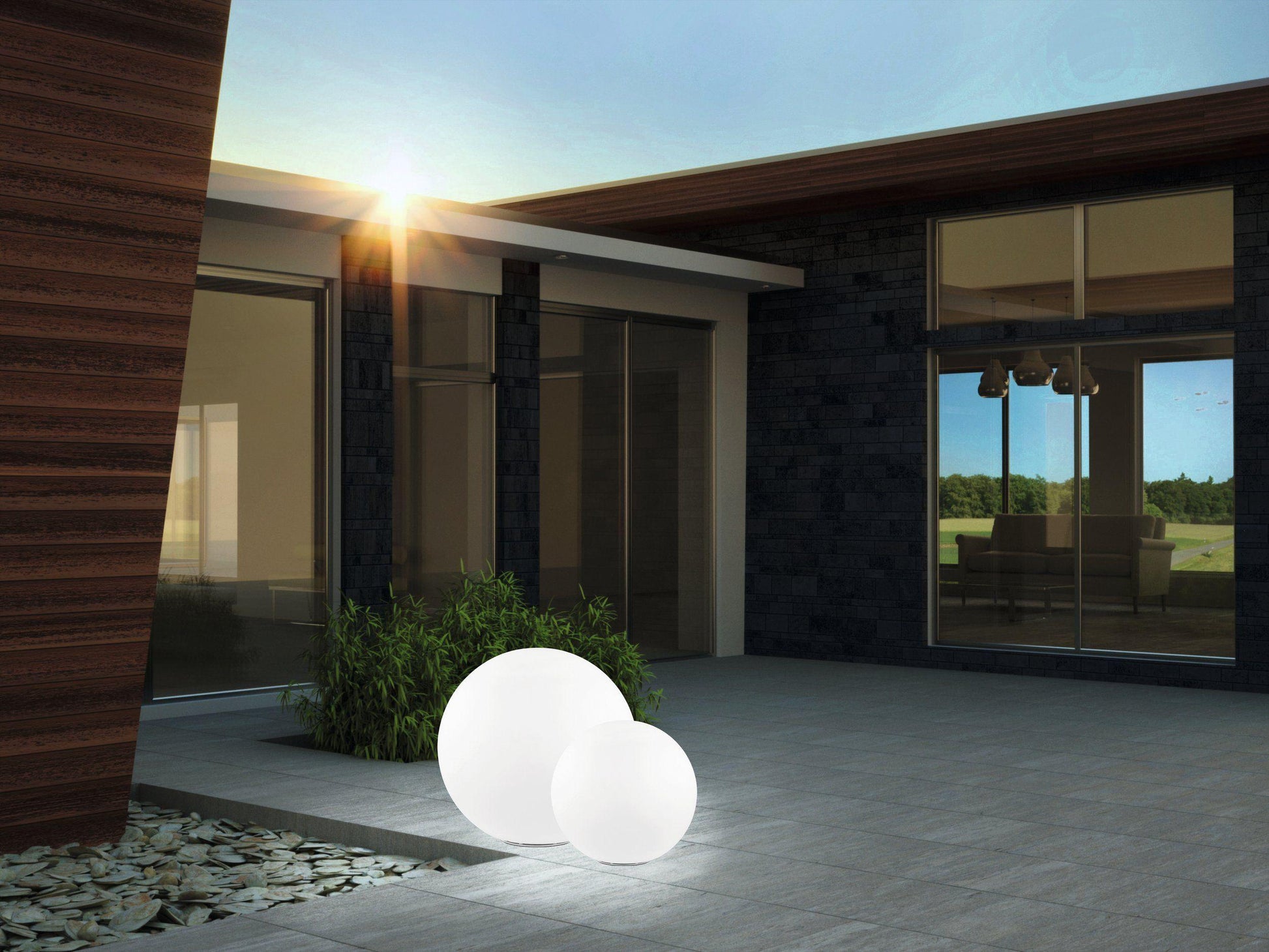 MONTEROLO Outdoor Floor Light by The Light Library