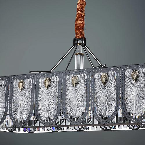 Moxido Rectangular Chandelier by The Light Library