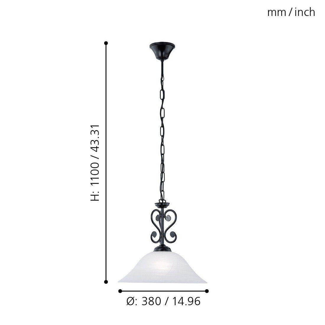 MURCIA Pendant Light by The Light Library