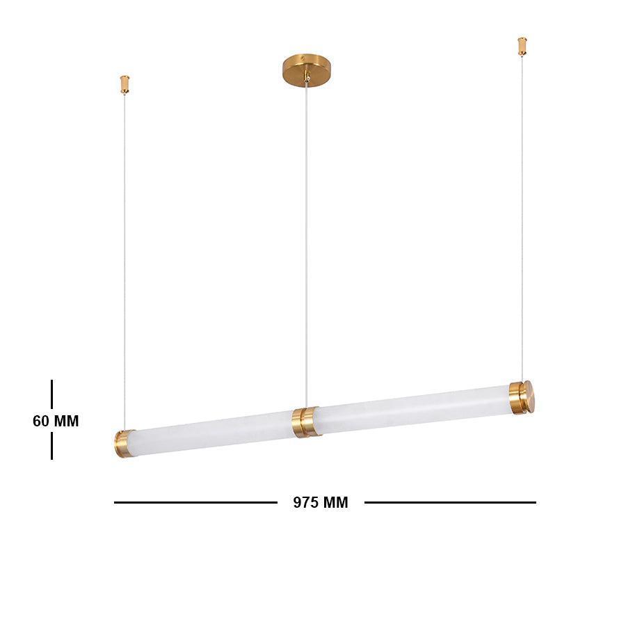 OAKLI Glass Linear Pendant by The Light Library