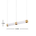 OAKLI Glass Linear Pendant by The Light Library