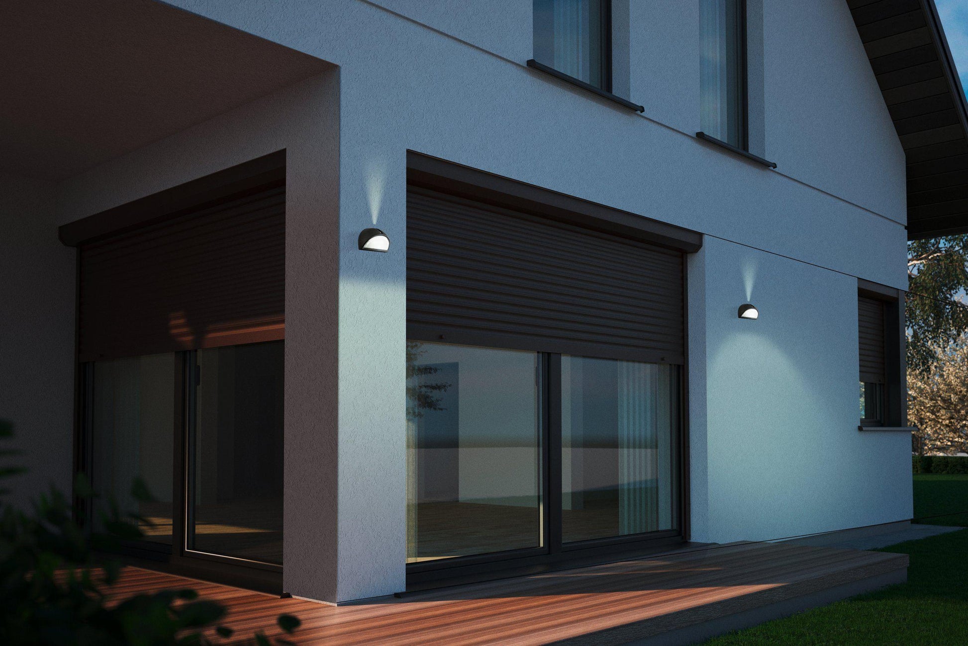 ONJA Outdoor Wall Light by The Light Library