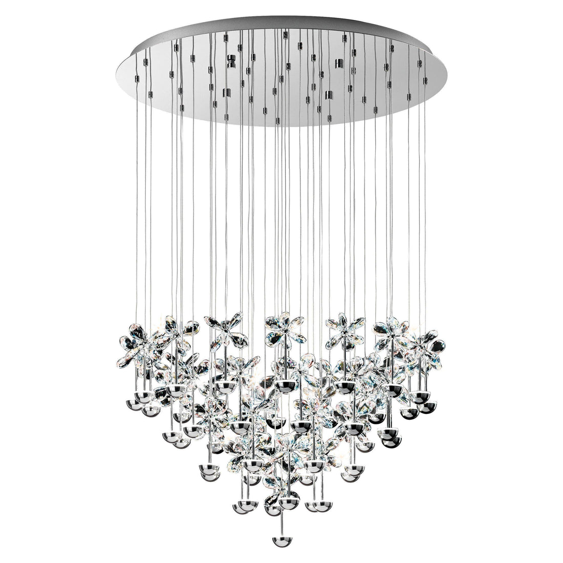 PIANOPOLI Round Chandelier Light 780 by The Light Library