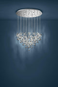 PIANOPOLI Round Chandelier Light 780 by The Light Library