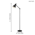 PRIDDY Floor Lamp by The Light Library