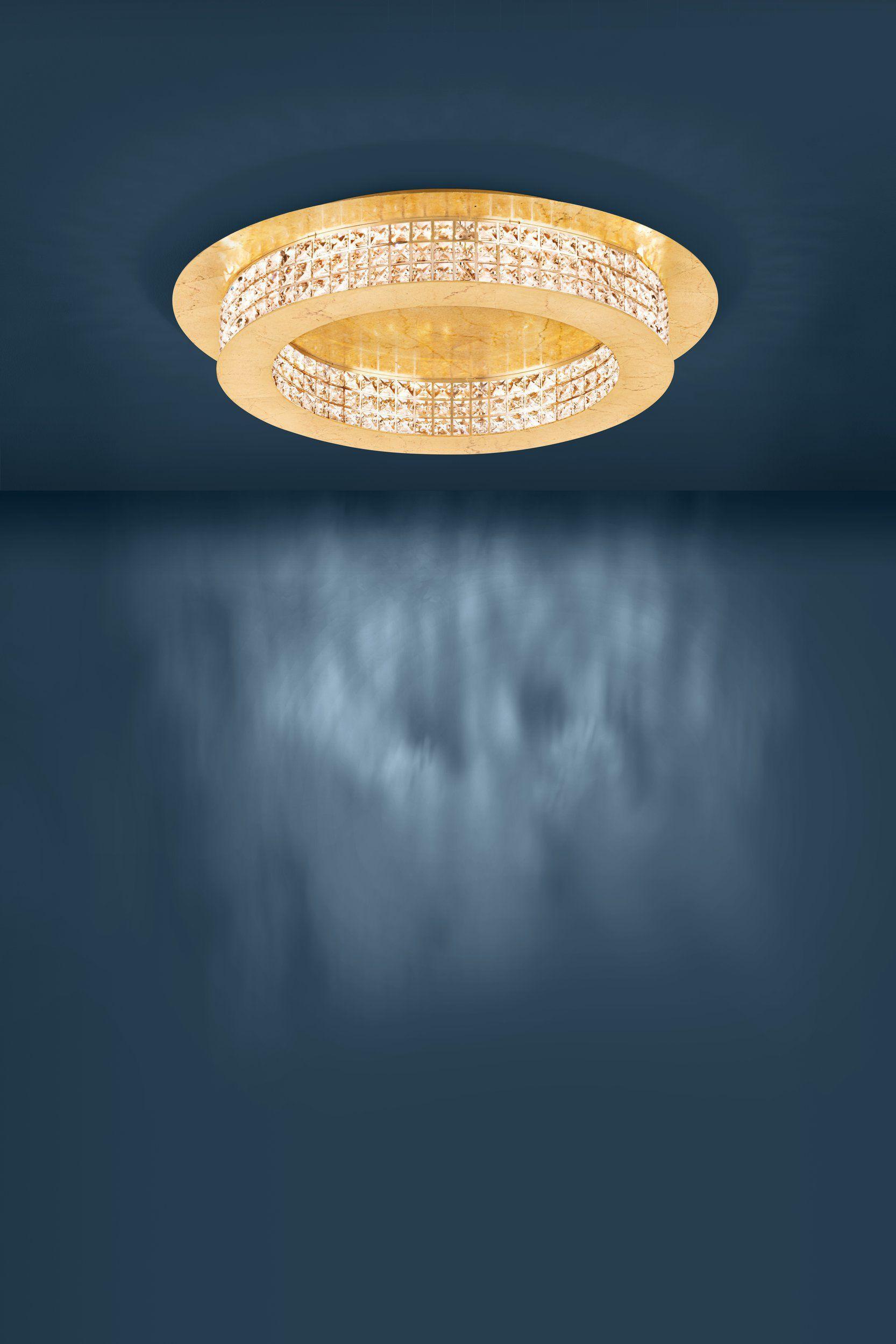 PRINCIPE Gold Ceiling Light by The Light Library