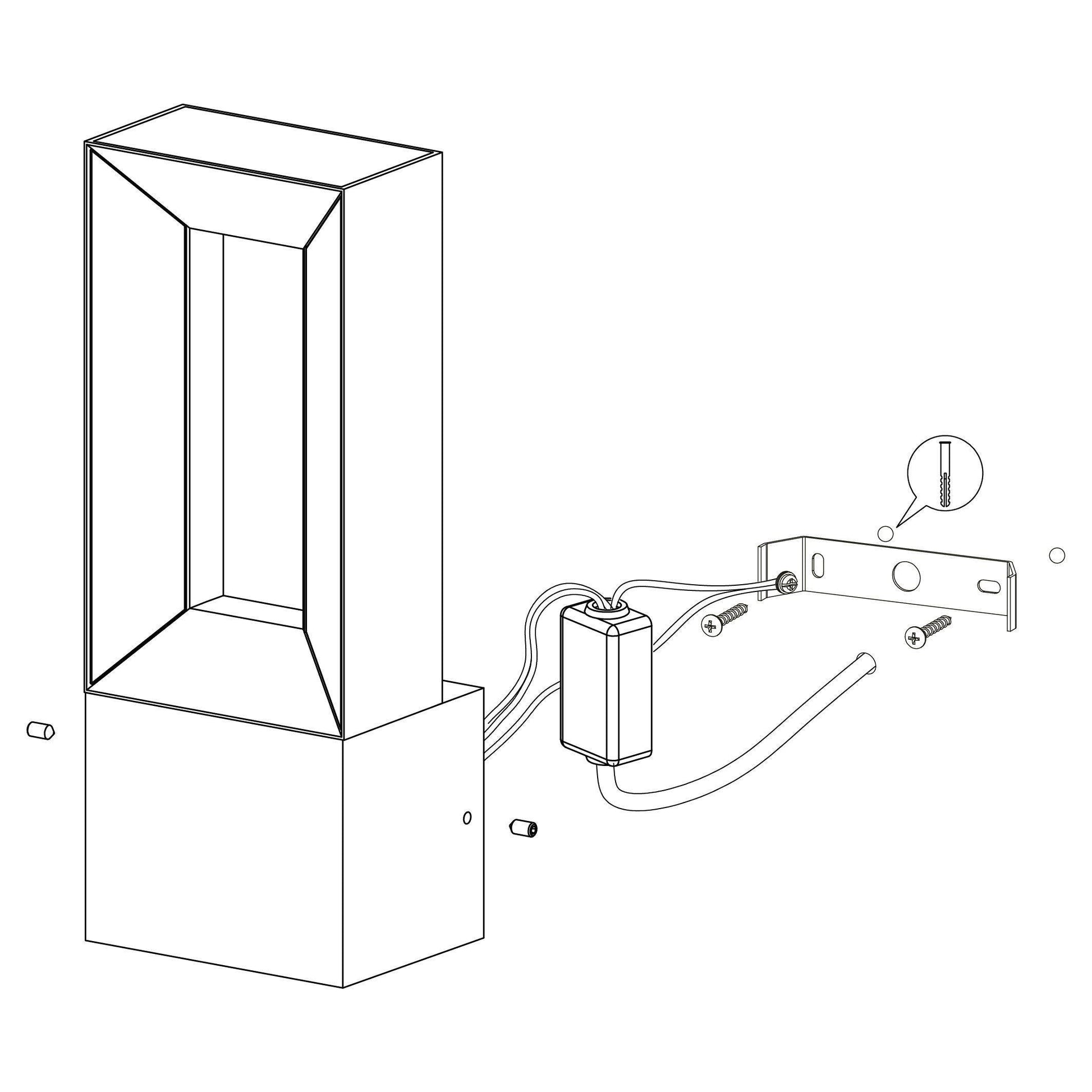 RIFORANO Outdoor Wall Light by The Light Library