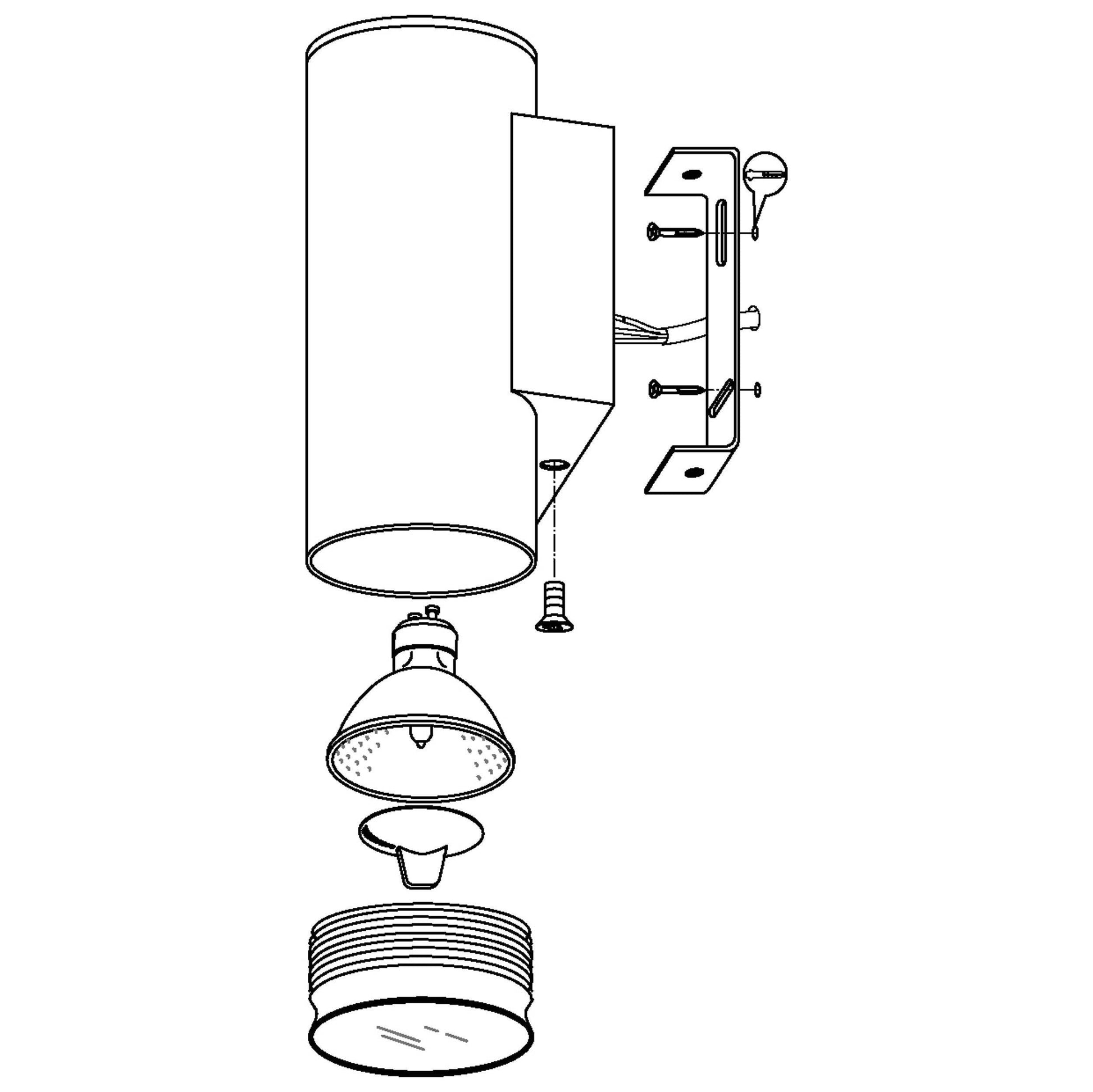 RIGA Outdoor Wall Light by The Light Library