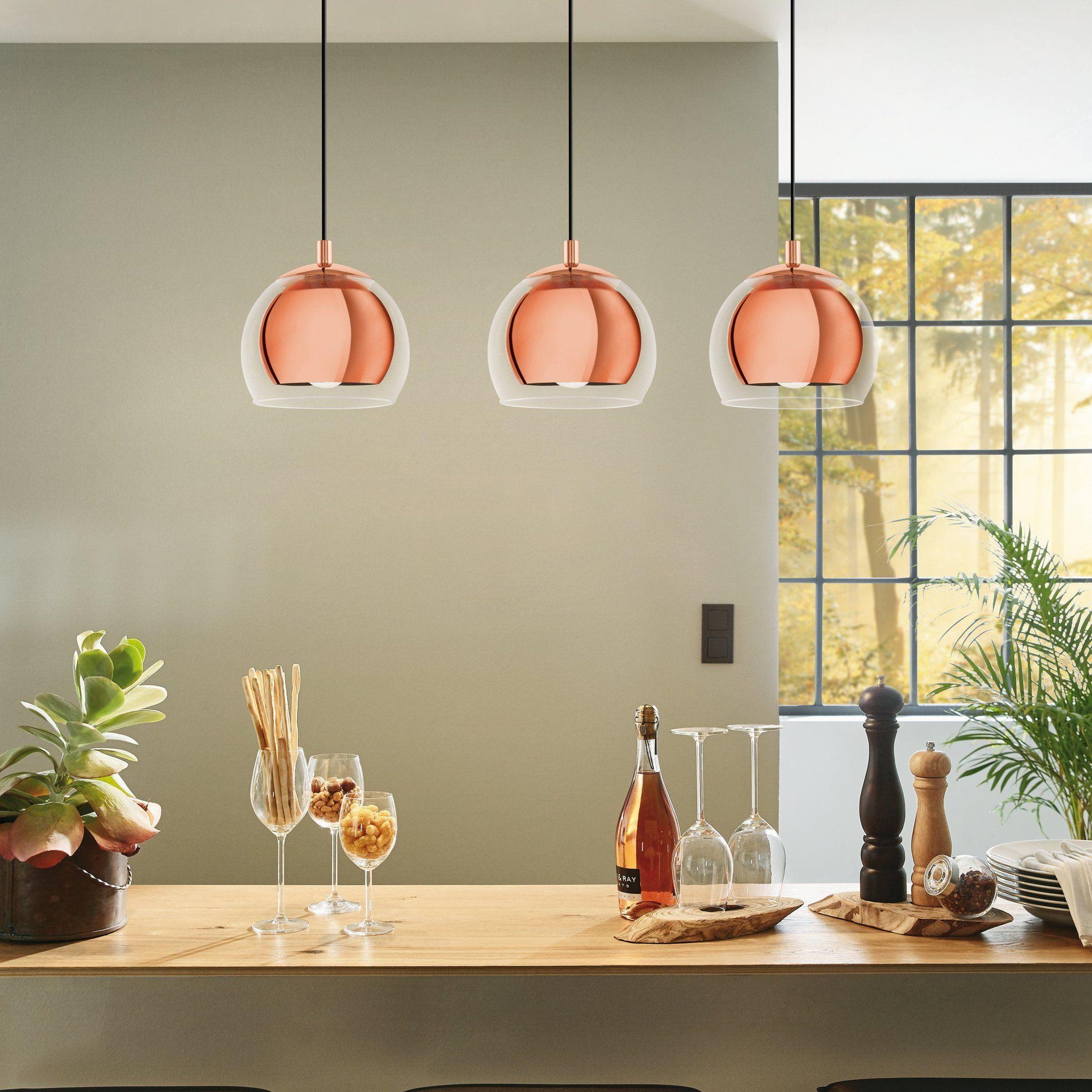 ROCAMAR Linear Pendant Light by The Light Library