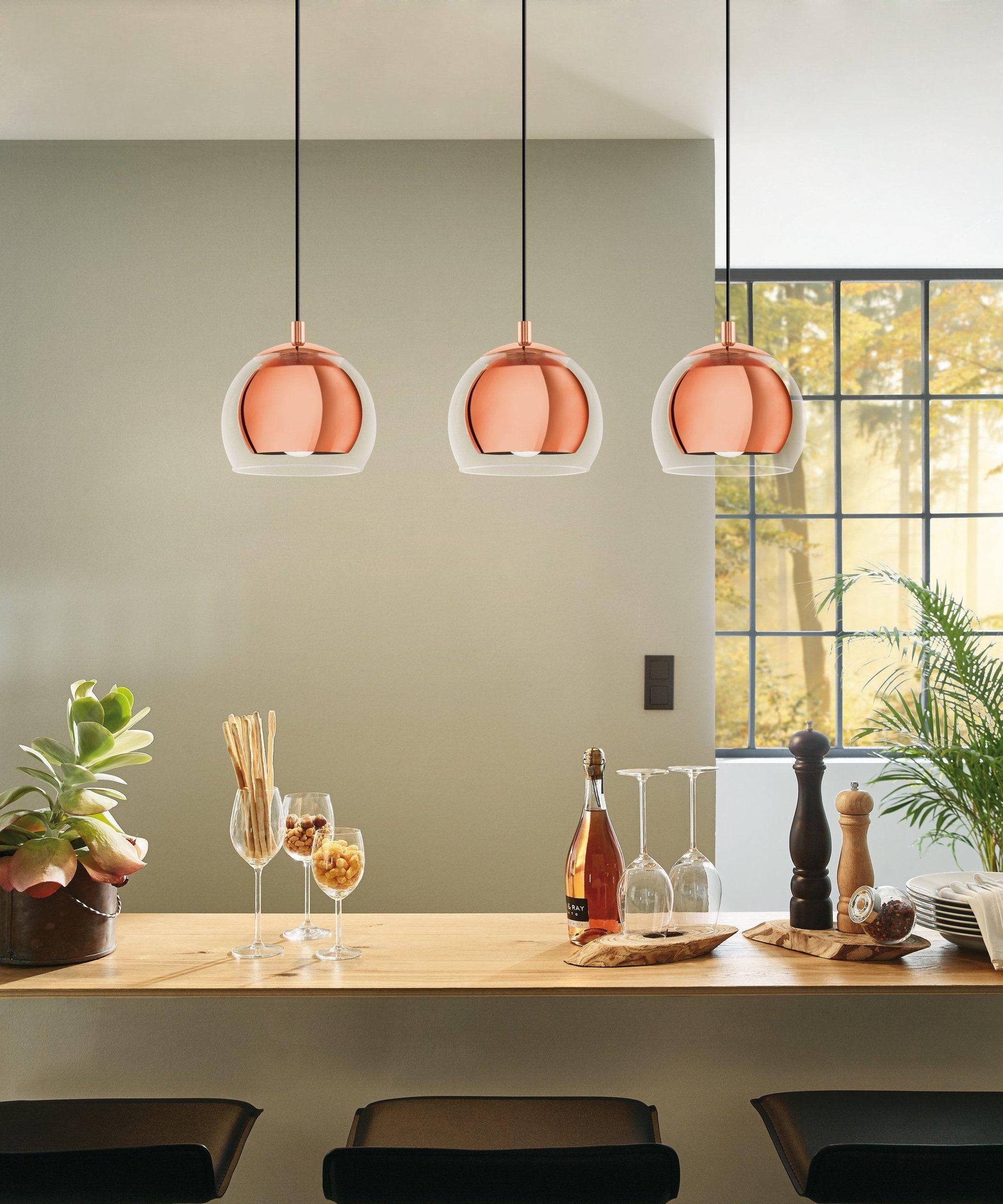 ROCAMAR Linear Pendant Light by The Light Library