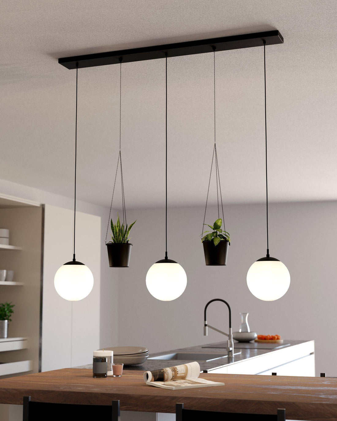 RONDO 3 Pendant Light by The Light Library