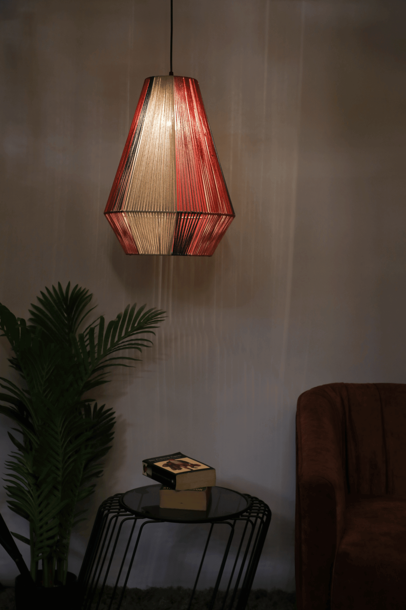 Saneka Handcrafted Pendant Light by The Light Library