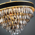 Signsy Black Oval Chandelier by The Light Library