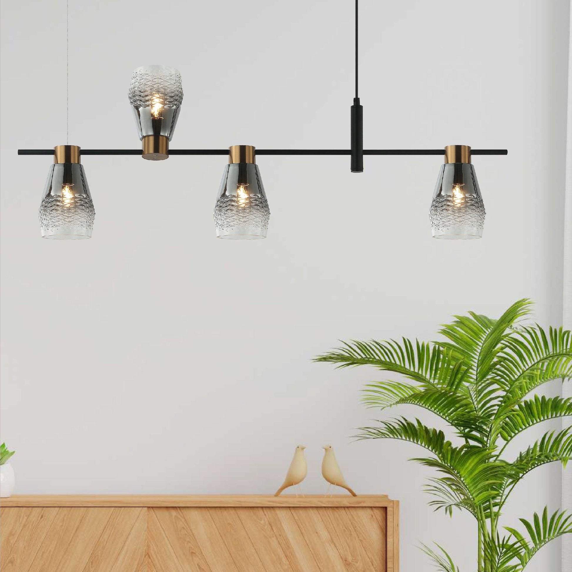 Silky Suspension Pendant Light by The Light Library