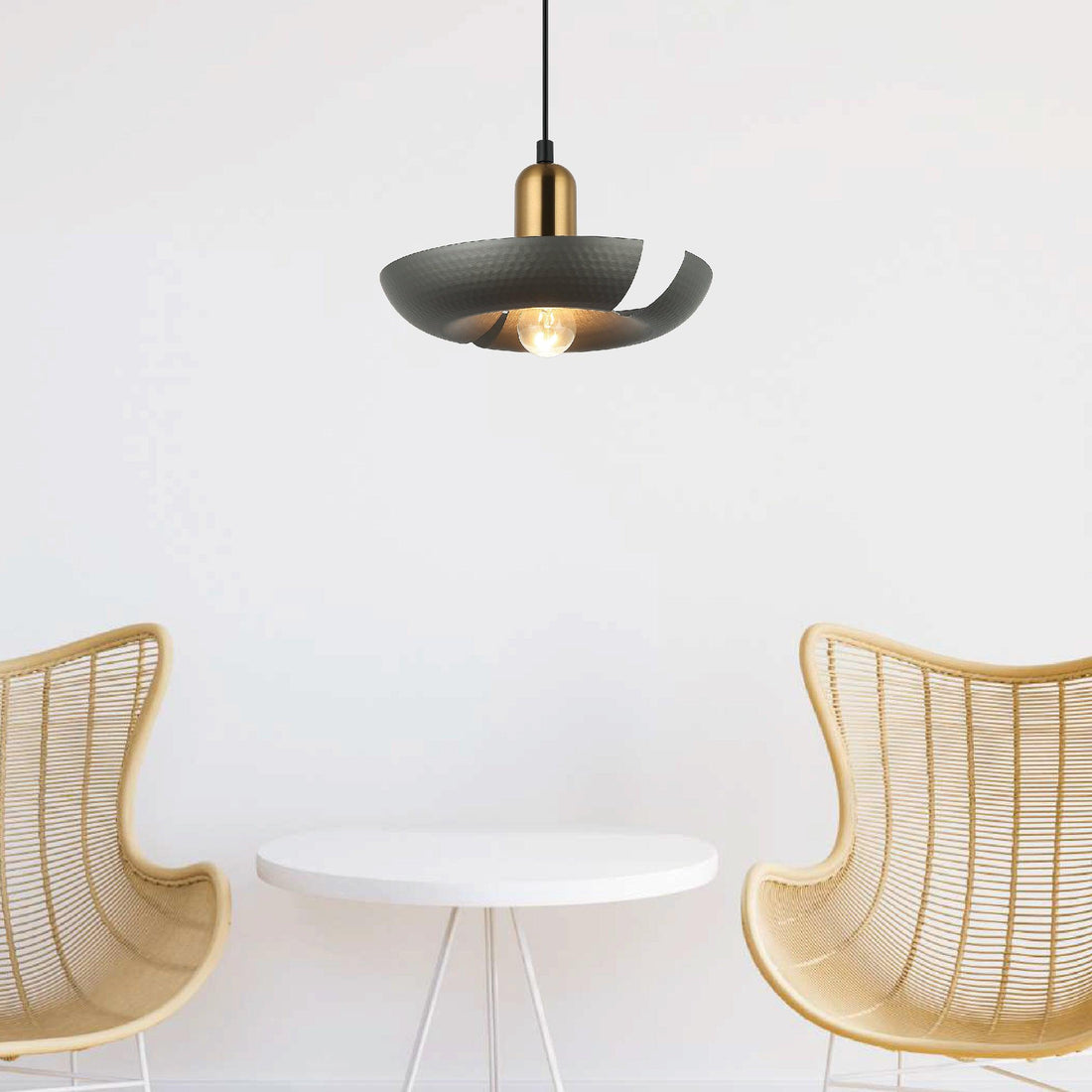 Simple Shine Sphere Pendant Light by The Light Library