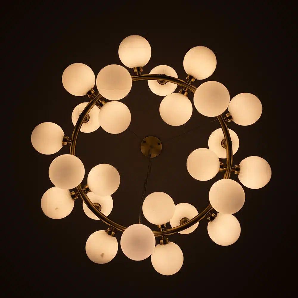 Starburst Circular Pendant Light by The Light Library