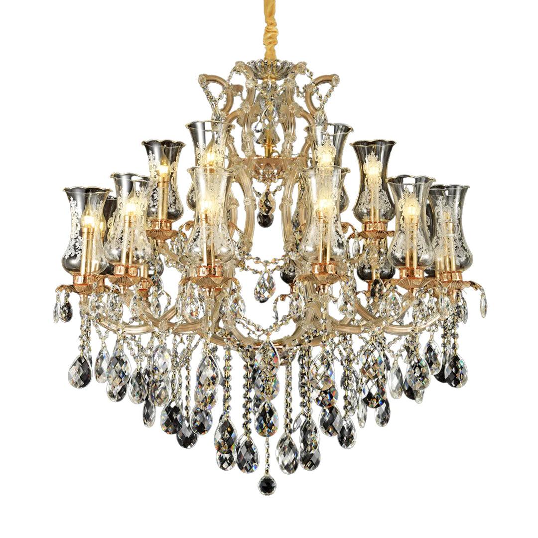 SUHANA Crystal Chandelier by The Light Library