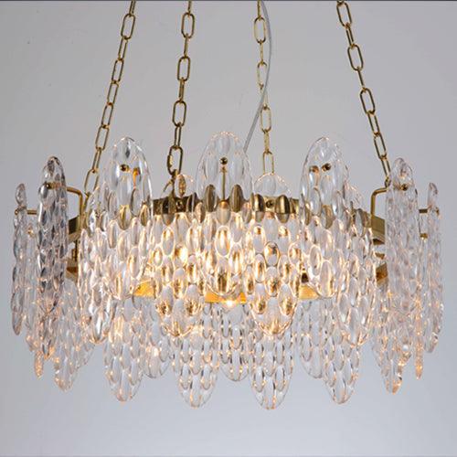 Tilt Oval Chandelier by The Light Library