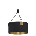 TORTOLA Black Pendant Light by The Light Library