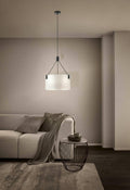 TORTOLA White Pendant Light by The Light Library