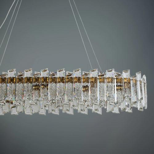 Trilu Linear Chandelier by The Light Library