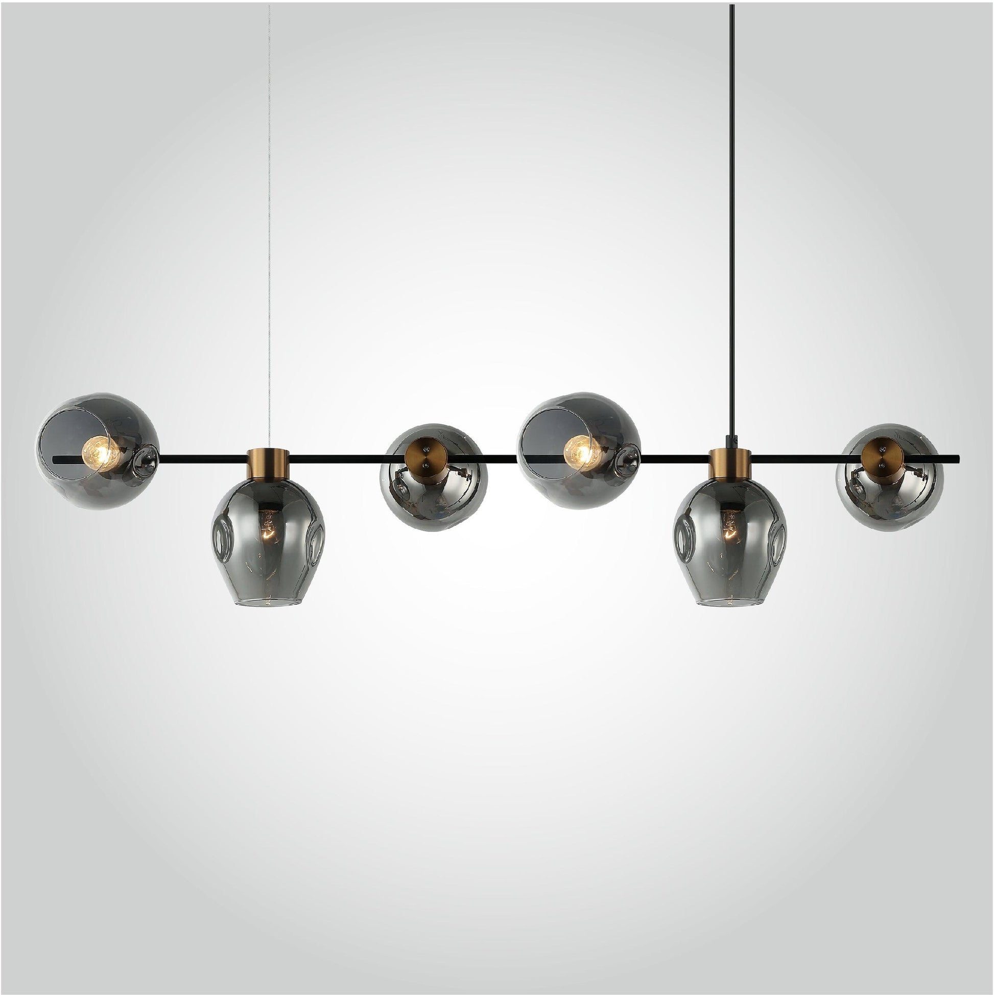 Twilight Gleam Linear Pendant by The Light Library