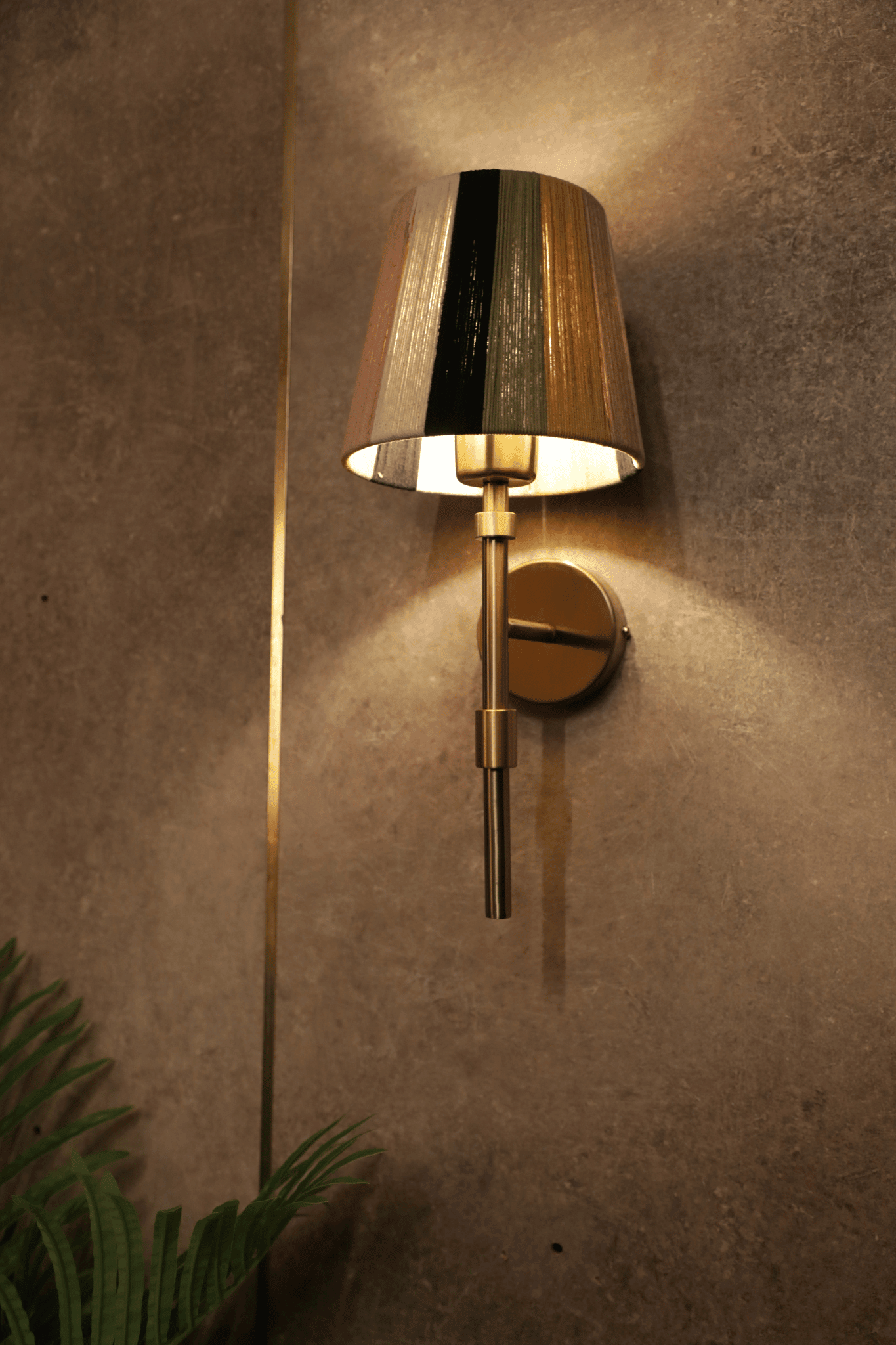 Varkli Handcrafted Wall Lamp by The Light Library