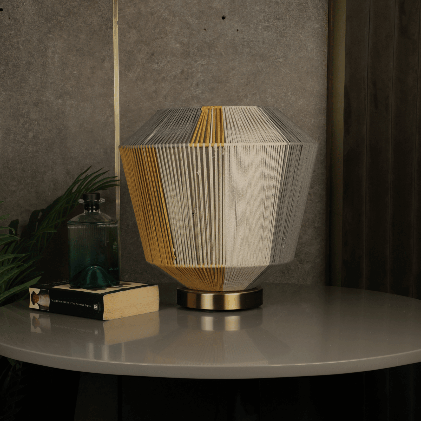 Velocee Handcrafted Table Lamp by The Light Library